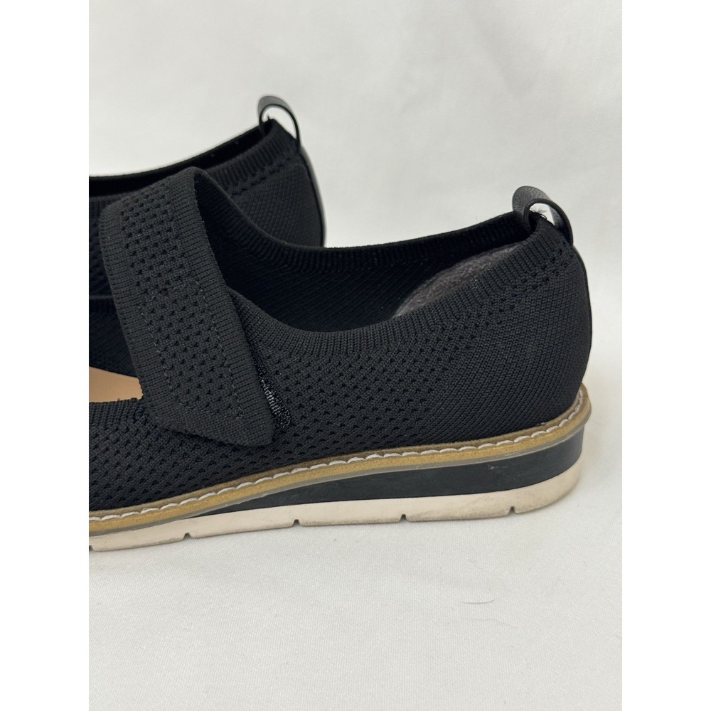 Mary Jane Flat Womens 9 Black Nordstrom Me Too - Picture 3 of 14